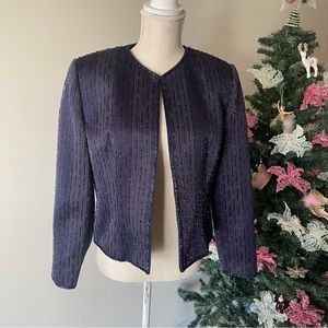 Y2k beaded women blazer